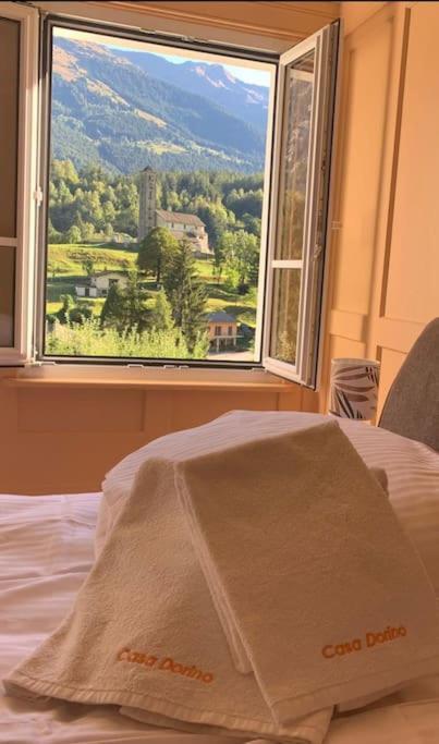 Casa Dorino - Luogo Idilliaco, Ideale Per Famiglie, Terrazza Ed Ampio Giardino, Vista Montagne, Sauna Privata Rodi Luaran gambar